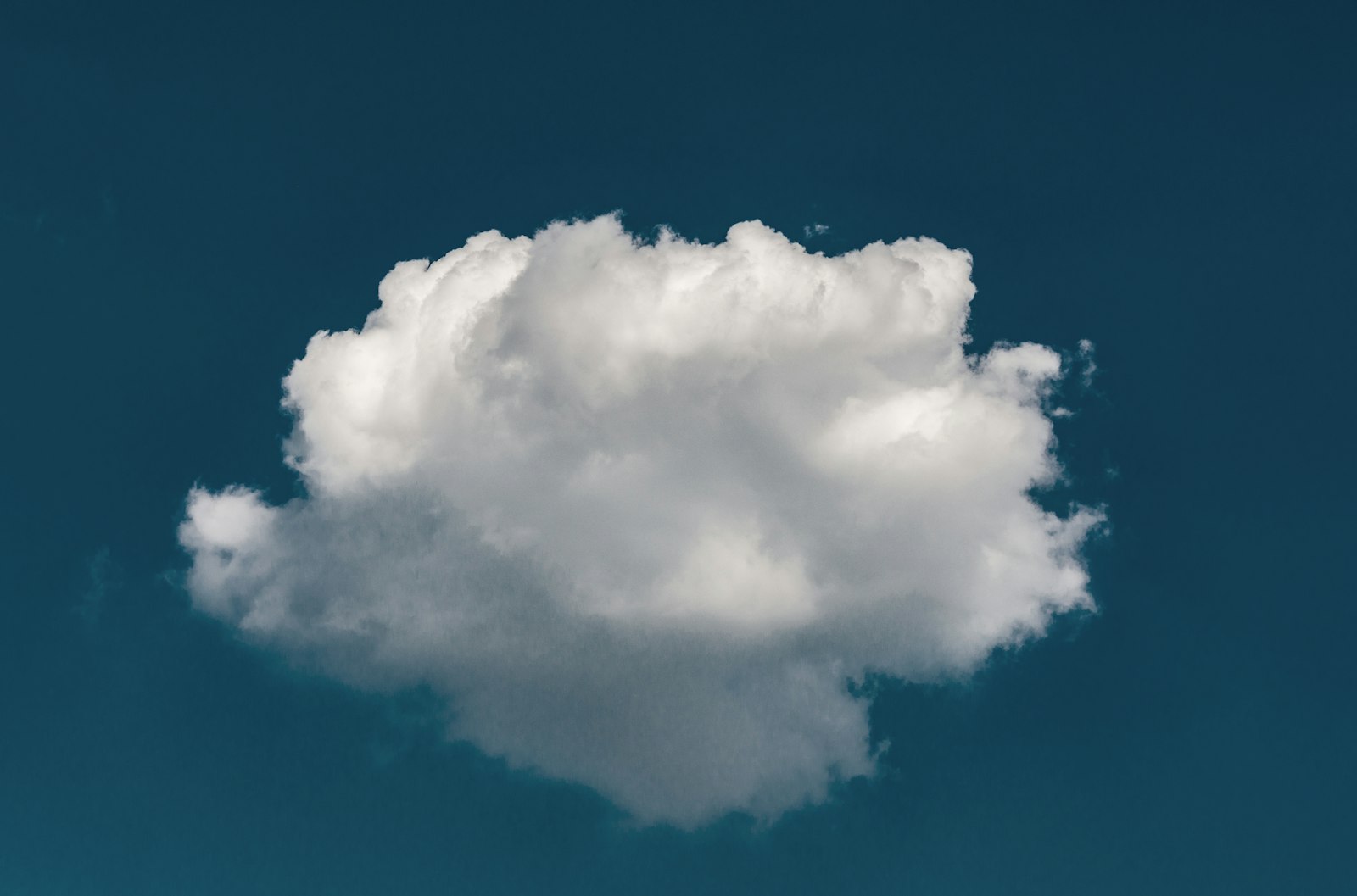 Clear sky with clouds representing secure cloud backup and OneDrive integration